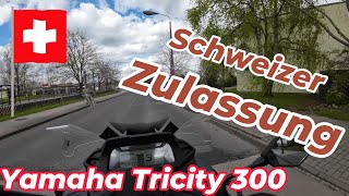 Yamaha Tricity 300 * Anruf in die Schweiz