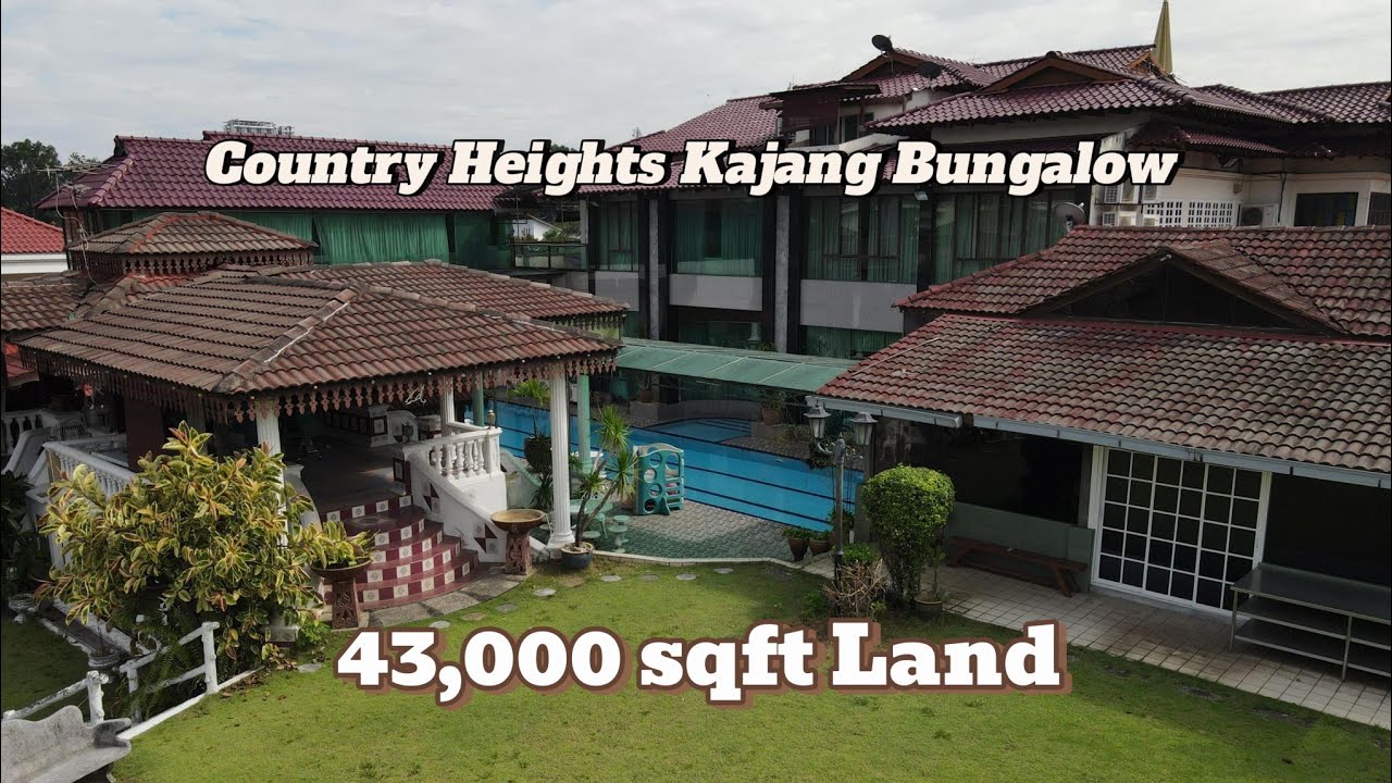 RM9.5M Huge Bungalow Country Heights #bungalow 🇲🇾 Kajang