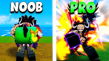 Blox fruits, Noob To Pro as Kaido but all NPCs are Alive!