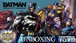Batman: Gotham City Chronicles ALL-IN Pledge UNBOXING (with pirates!)
