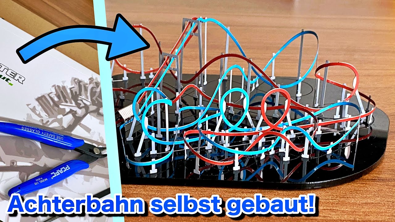 Wir bauen das Nanocoaster Achterbahn-Modell! 🎢  | Duelling Dragons