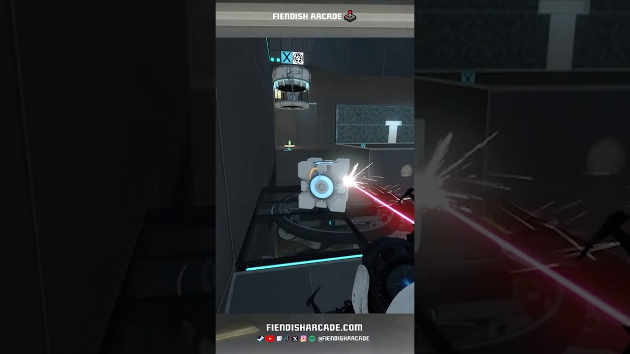 Portal ‘Ratt Race’ 4 #Portal2 #gameplay #ThermalDiscouragementBeam #shorts