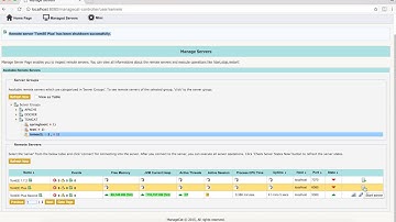ManageCat TomEE Server Start/Stop/Restart