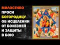 Молитва Божией Матери пред иконой Ее Неопалимая Купина об исцеление от болезней и защиты в бою