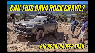 We Took A RAV4 To Gold Mountain OHV Big Bear Was This A Bad Idea!? 4th Of July Trail Run PART 1 OF 2