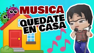 Dos y dos coronas - Quédate en casita (MÚSICA INFANTlL EDUCATIVA)👏🏡 FullHD