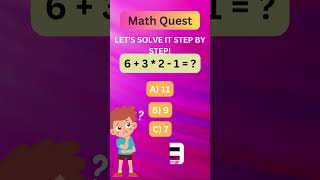 Crack the BODMAS Riddle! -Q1🧠 Math Brain Teaser  #puzzlechallenge #mathquiz #learnmaths screenshot 5