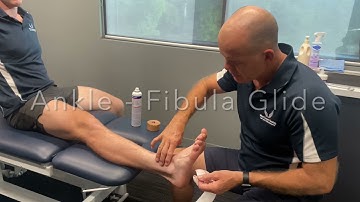 Ankle - fibula glide