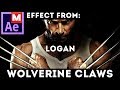 Wolverine Claws - Logan - X Men - Healing Effect - X Man: After Effects Tutorial