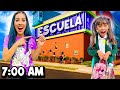 LLEVO A DANIELA A LA ESCUELA 🏫🎒*Su primer día de clases* | Karla Bustillos