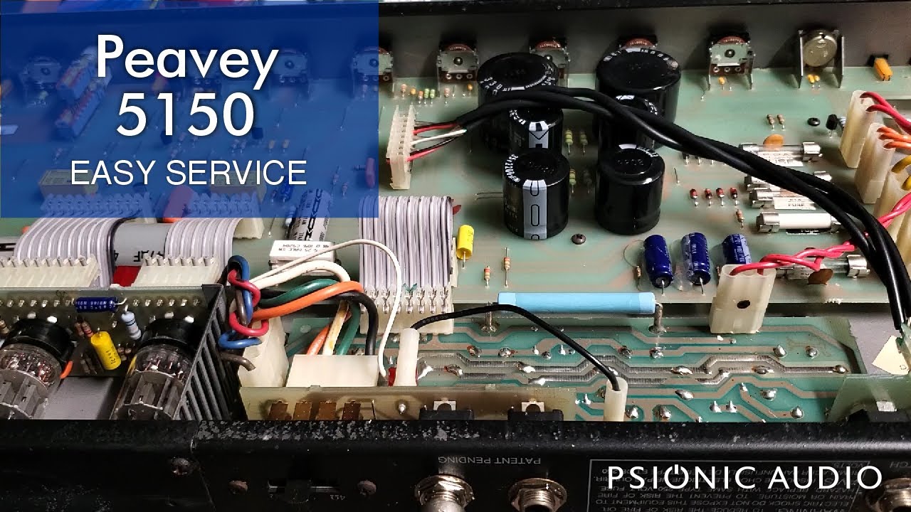 Peavey 5150 | Easy Service - YouTube