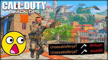 DOUBLE ACROSS MAP TOMAHAWK!! 😲 (Black Ops 4 Knife & Tomahawk Highlights)
