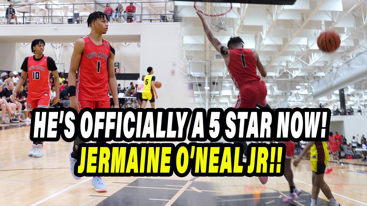 5 Star Jermaine O'neal Jr Goes Off Drive Nation 2025 is loaded Leroy Kelly JoJo Mciver Jaden Tombs 1