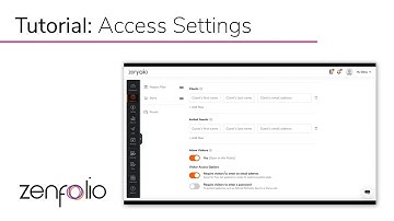 Zenfolio Gallery Access Settings - How to Control Access to Your Photos