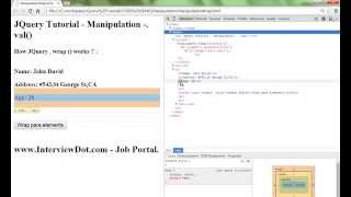 Celebrity WRAP METHOD IN JQUERY DEMO TAMIL Wealth