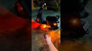 Remote Control LED Light for Bike & Scooter – Easy to Install & Stylish Upgrade ✨