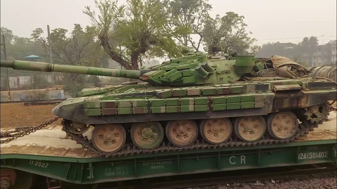 Tanks Transported By Train YouTube