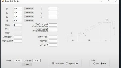 Staircase Drawing Automation in GstarCAD and AutoCad