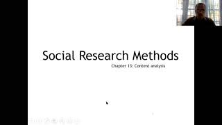 Content Analysis and Secondary Data  Secondary Data Analysis