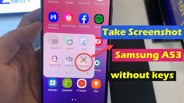 Samsung Galaxy A53: How to take screenshot without power button | Capture screen without keys