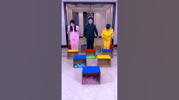 Box Jumping Challenge, Not For The Faint Of Heart, So Exciting! # Funnyfamily #Partygames