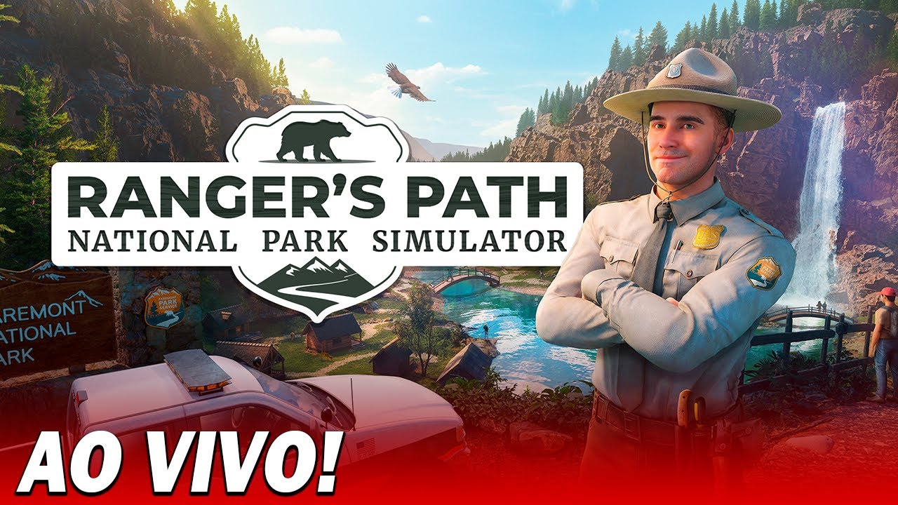 🔴 VIREI UM GUARDA FLORESTAL - RANGER'S PATH: NATIONAL PARK SIMULATOR