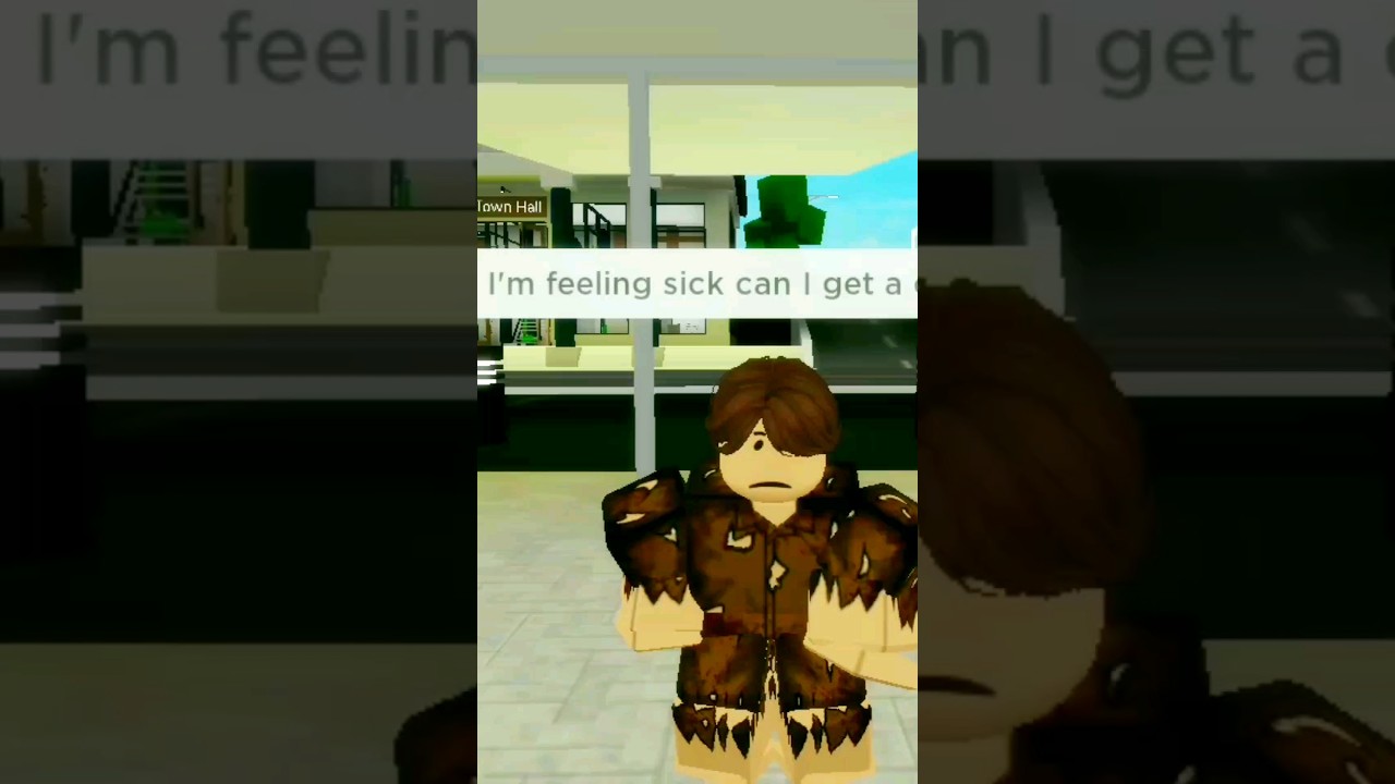 nurse get fired for helping poor perosn #roblox #roleplay #brookhaven #viral