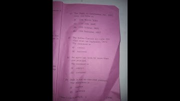 GUWAHATI UNIVERSITY || BUSINESS LAW|| B. COM 1ST SEM || QUESTION PAPER 2021-2022 ||