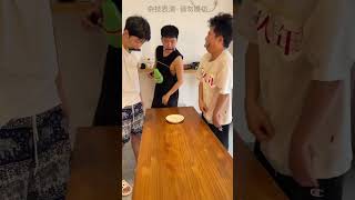 Three-Player Russian Roulette Challenge: Upgraded Version #funny #haaha #memes