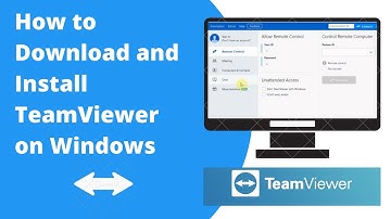How to download Team Viewer on windows 10 | Install TeamViewer on windows 10/8/7 (2022)