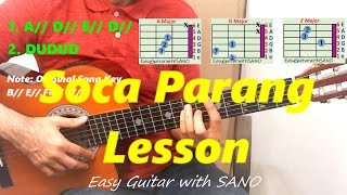 Video thumbnail of "Scrunter - Anita - Trinidad Soca Parang Lesson - Easy Guitar with Sano"