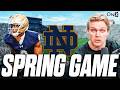 Notre Dame Fighting Irish Spring Game Preview | First Look At Transfer WR Mylan Graham