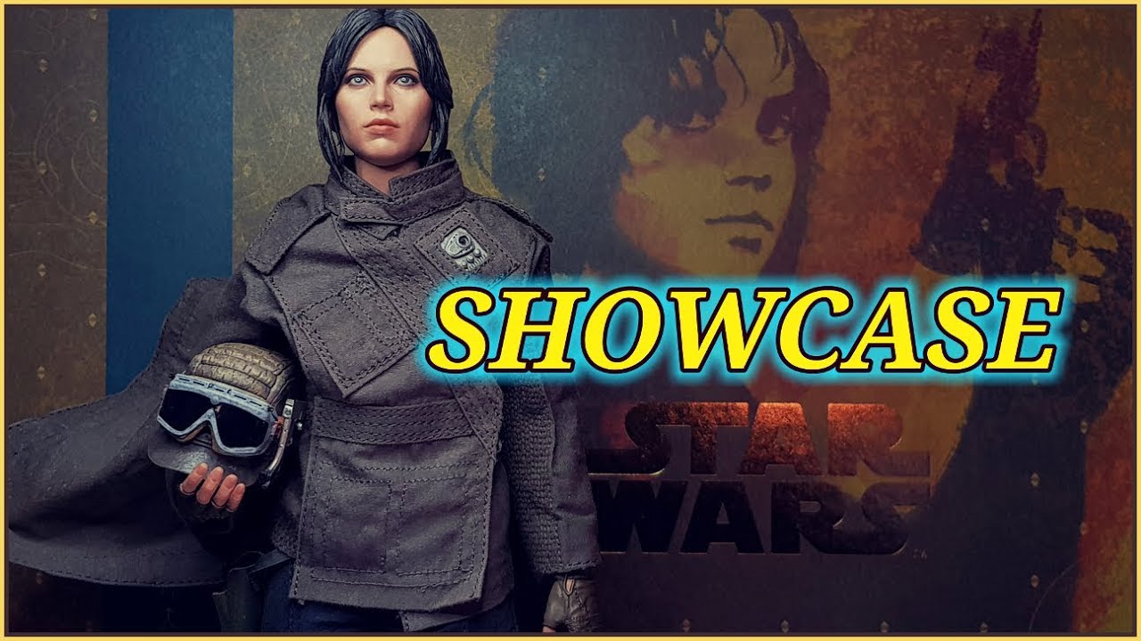 HOT TOYS JYN ERSO SHOWCASE REVIEW VIDEO STAR WARS ROGUE ONE ( DELUXE EDITION )