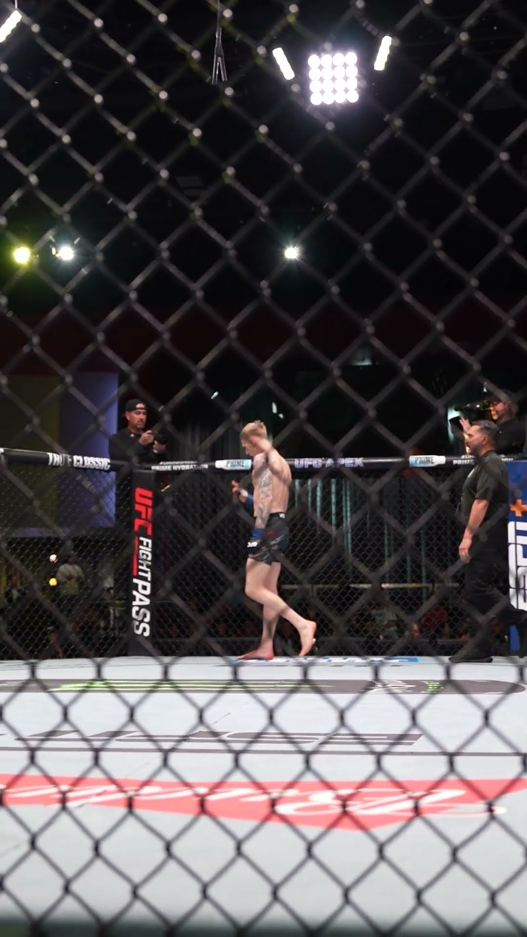 first round knockout for Sam Patterson ?? #UFCVegas103