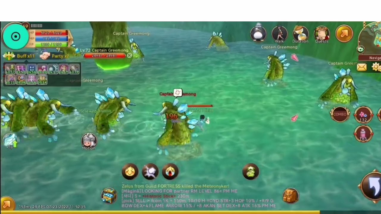 FLYFF Universe AOE Blade on Android