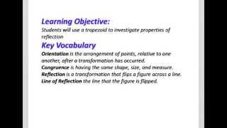 12.2 Properties of Reflections Explore Activity 2 Properties of Reflections