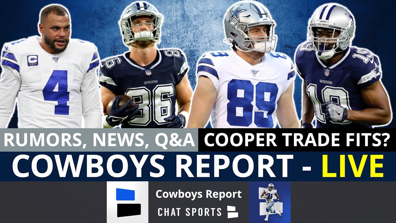 Cowboys will try to trade Amari Cooper, expected to release veteran ...
