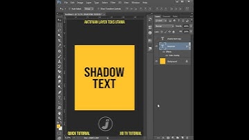 MEMBUAT EFEK LONG SHADOW PADA TEKS