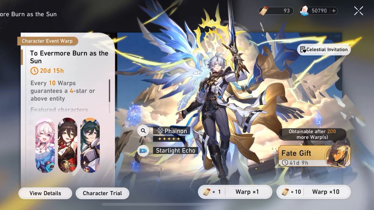 This Banner BLESSED Me – Phainon & His Light Cone 