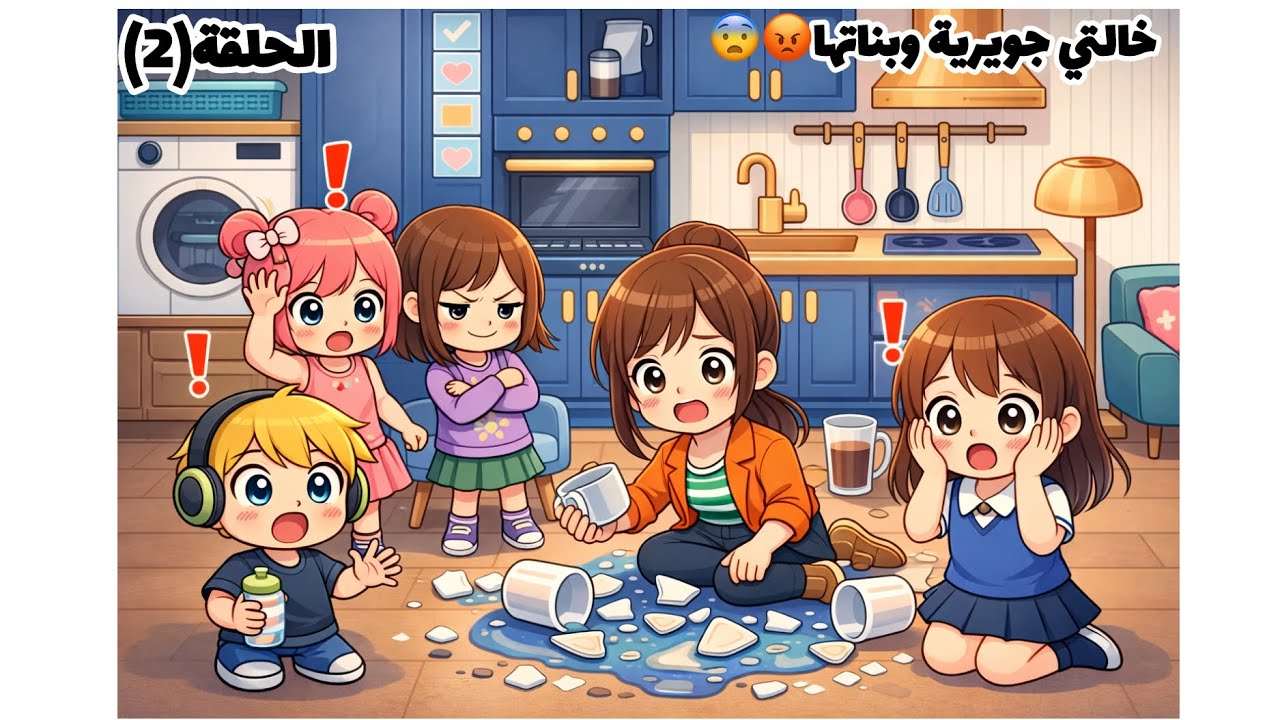 توكا بوكا🌎|سلسلة رمضان🌒🌜| خالتي جويرية وبناتها😒💔| الحلقة [2]| جويرية كسرت المواعين و زودتها😡😤