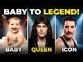 Freddie Mercury Transformation   From Baby To 45 Years Old