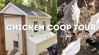 BACKYARD CHICKEN COOP TOUR | ETSY CHICKEN COOP REVIEW | Heart and Home Crew