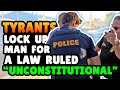 Cops Owned After Enforcing Unconstitutional Law - Lawsuit