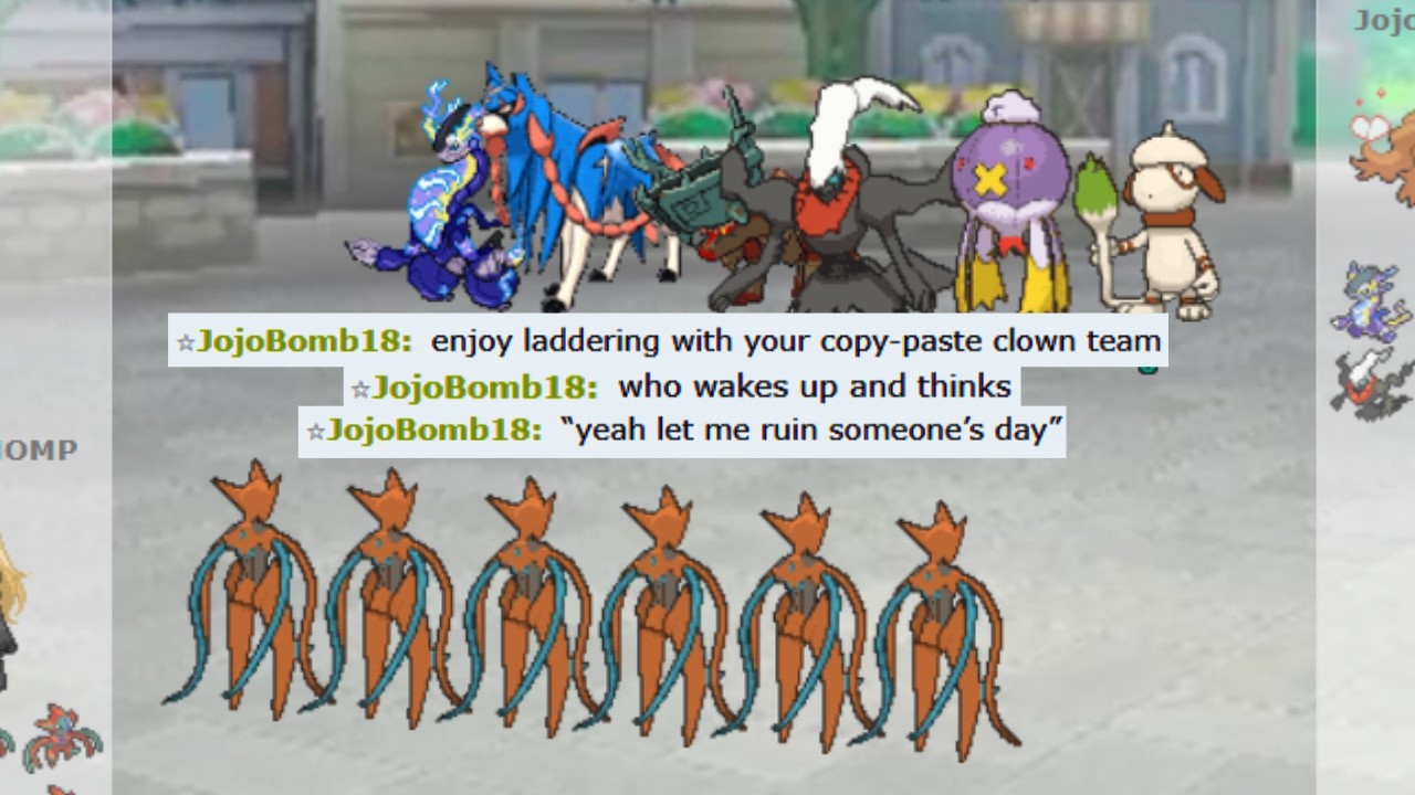 Вся команда Deoxy дважды подряд разгромила этого парня в Pokemon Showdown!!