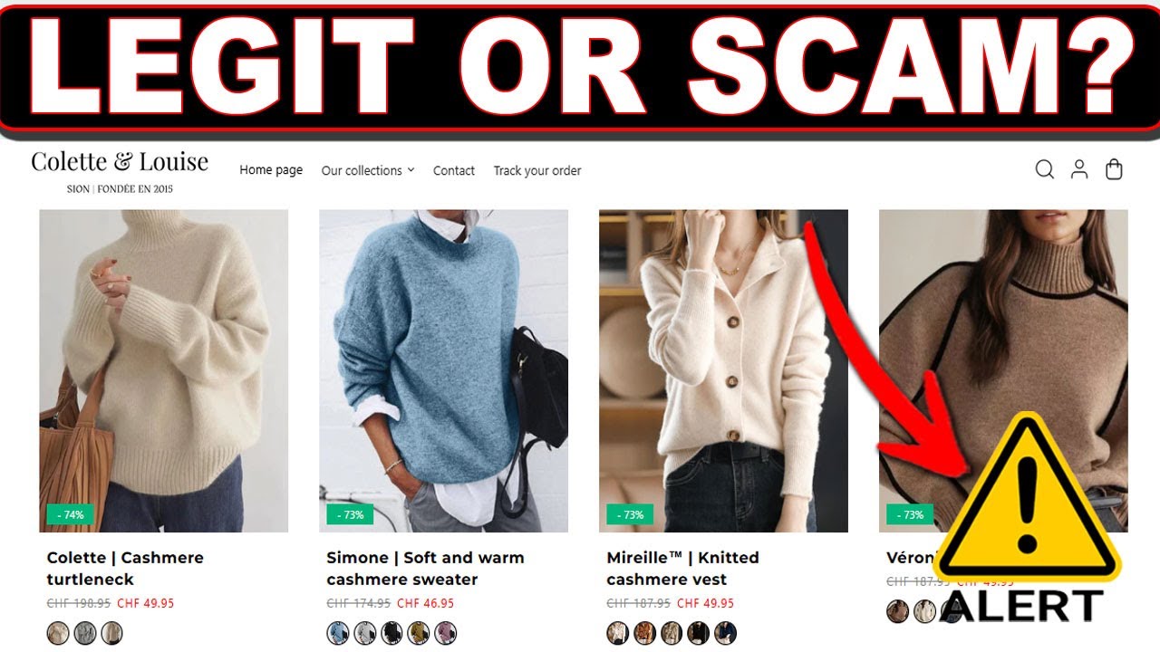 Colette & Louise Review: Legit Online Store or Another Scam?