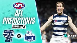 Geelong Cats vs North Melbourne Tips 2026 AFL Round 8 Predictions (Betting Preview)