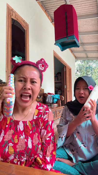Wow, there's a shroud rope while mom is cooking rice cakes #comedy #funny