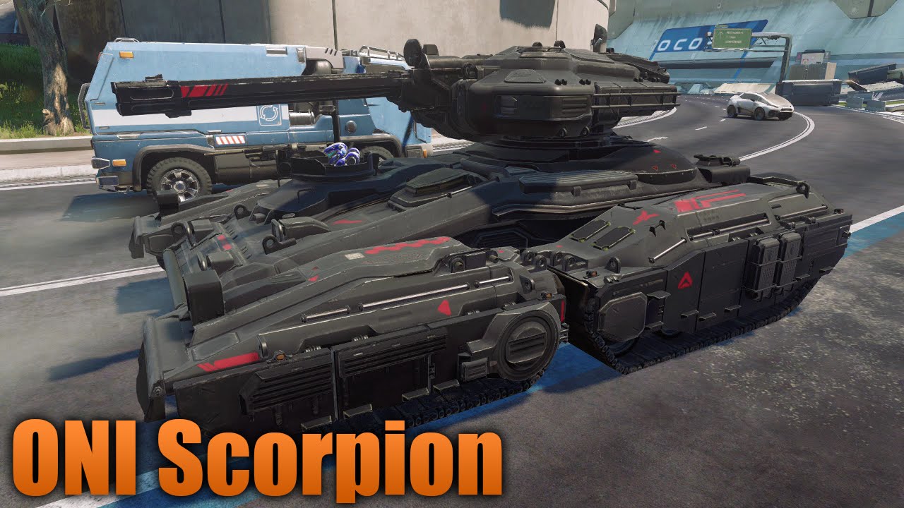 Halo 5 Guardians ONI Scorpion Legendary Vehicle Showcase YouTube