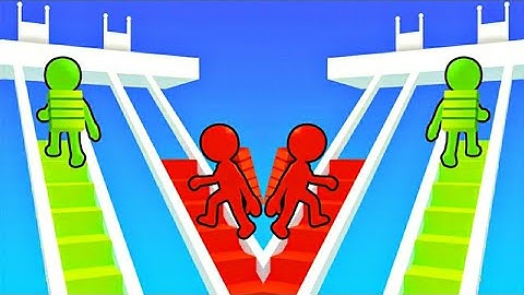Bridge Race - All level Mobile Gameplay Walkthrough Android iOS part 10