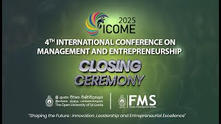 Closing Ceremony - ICOME 2025